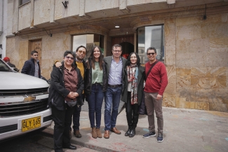Visita Alejandro Gaviria Castillo de las Artes