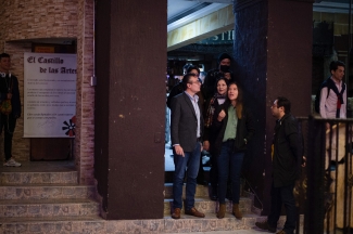 Visita Alejandro Gaviria Castillo de las Artes
