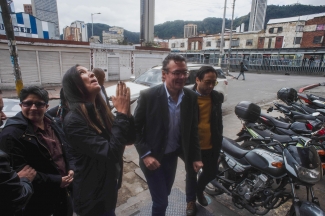 Visita Alejandro Gaviria Castillo de las Artes