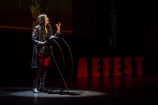 AEFEST Noemí Casquet y Vanessa Rosales.