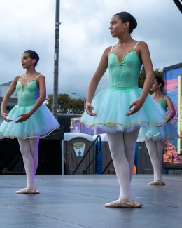 Presentaciones de grupos de danza participantes de el programa Es Cultura Local en el marco del XV Festival de Danza en la Ciudad en la localidad de Suba