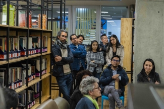 Rosario Caicedo hablando sobre la exposición de Andrés Caicedo en Andrés Caicedo: Morir y dejar obra.