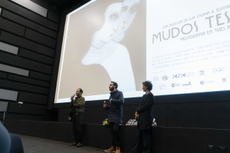 Presentación dela película mudos testigos.