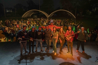 Son de la banda en Cinemateca al parque Puente Aranda.