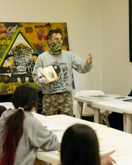 Taller de Esténcil - Del Chapín a Chapinero