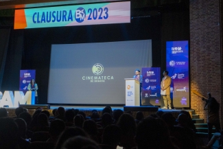 Entrega de estímulos por parte de la gerencia de artes audiovisuales en el BAM 2023