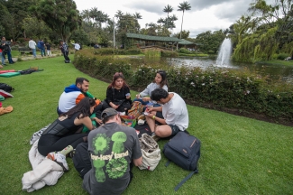 Picnic literario en el Jardín Botánico