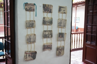 Toma artística por la paz
