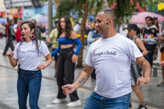 Franja MAB, danza en la Ciudad