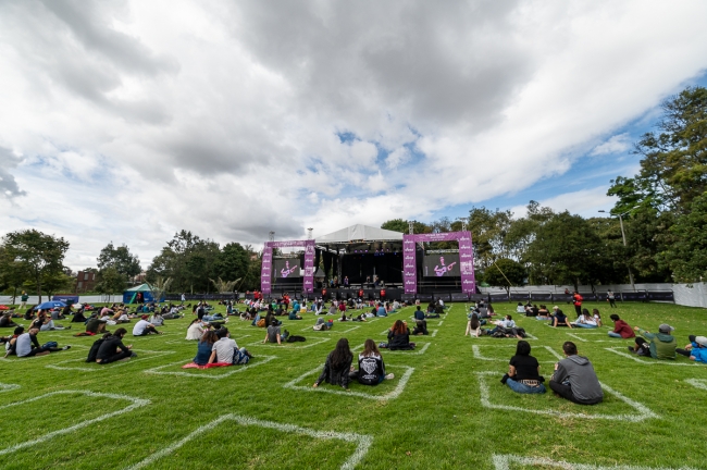Domingo de conciertos en el Parque de los Novios