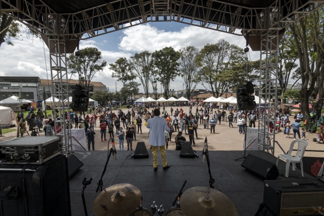 Festival de arte a la KY en Fontibón